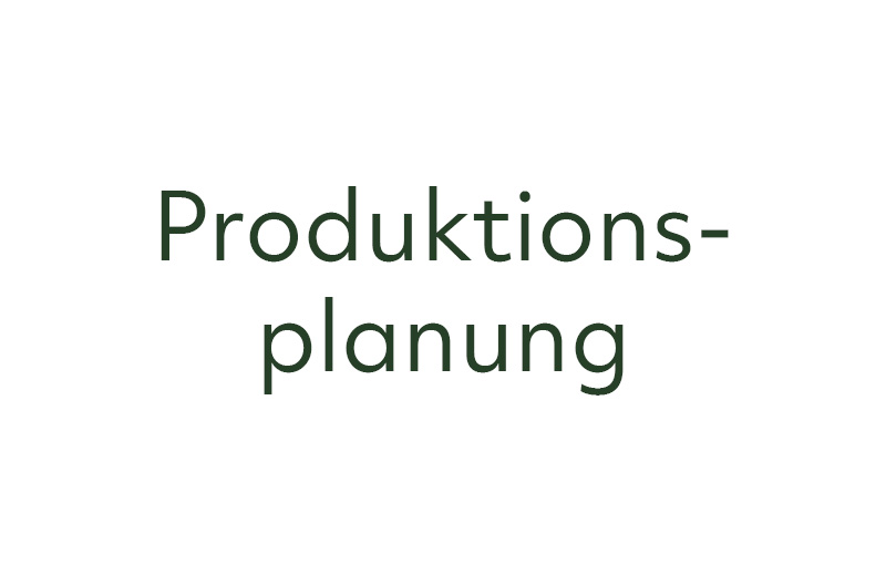 Referenzprojekte Produktionsplanung